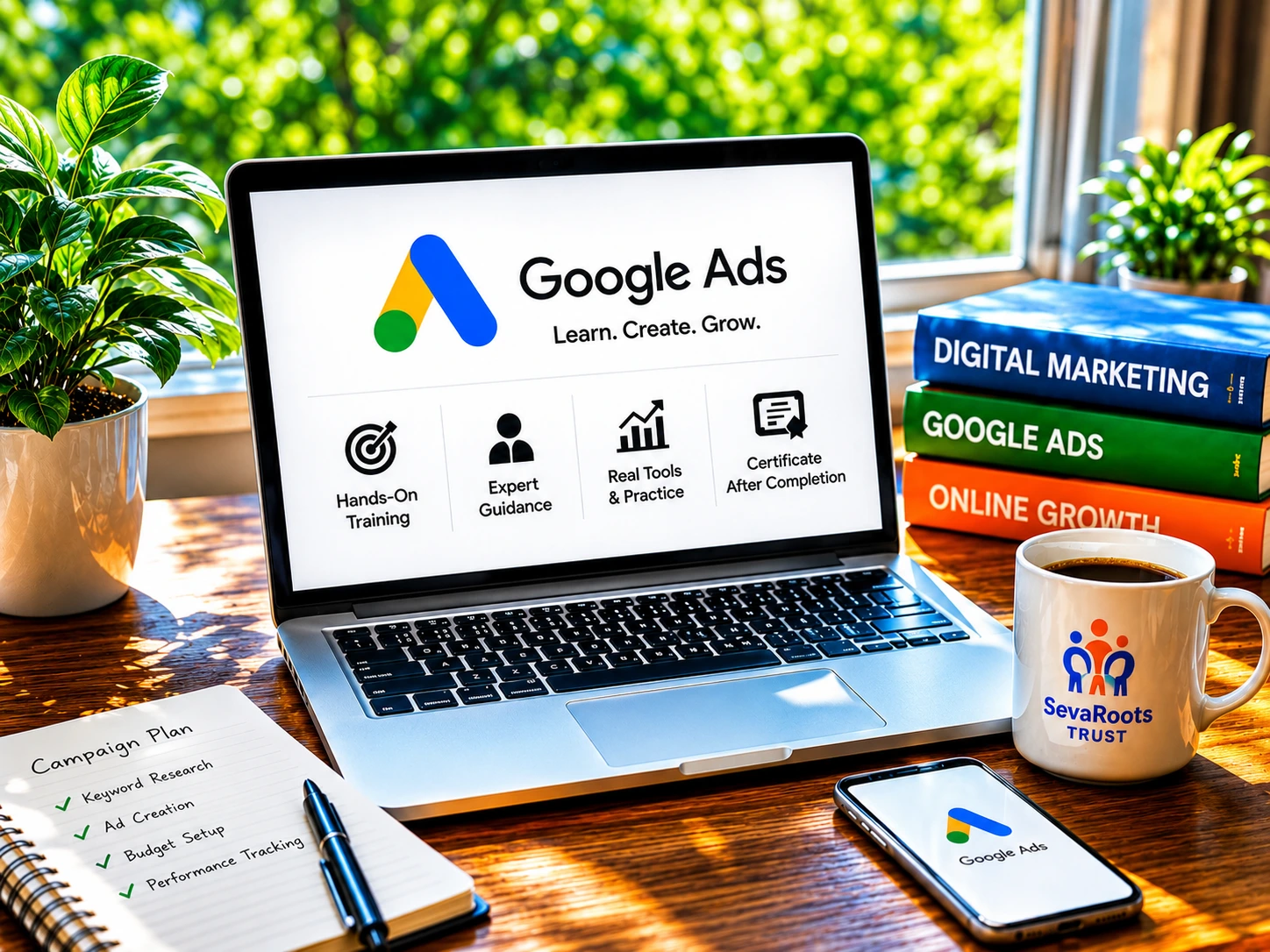 Free Google Ads Course by SevaRoots Trust
